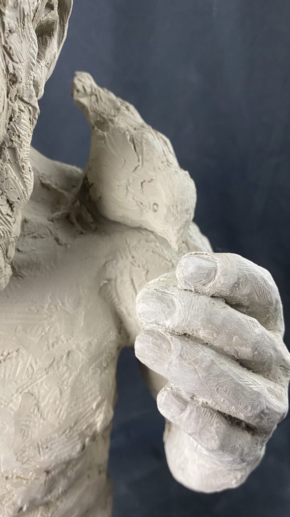 François parlant aux oiseaux - détail